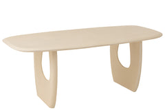 Dining Table Mark Mango Wood Beige