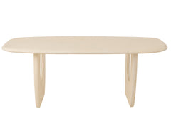 Dining Table Mark Mango Wood Beige