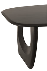 Dining Table Mark Mango Wood Black