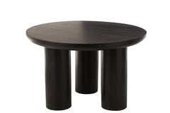 Dinning Table Trio Mango Wood Black