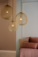 Hanging lamp 40x45 cm MOROC gold