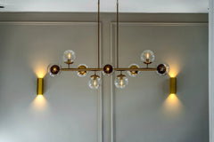 Churchill hanglamp Brass - The Grand Collection