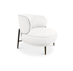 Ricardo fauteuil white beige - The Grand Collection