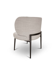 Ricardo eetkamerstoel taupe - The Grand Collection