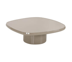 Morgan salontafel 90 glossy taupe - The Grand Collection