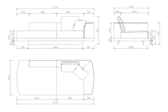 Gregorio Chaise Longue - The Grand Collection