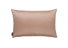 Emboss rose sierkussen 60x40 - Brons Sierkussens