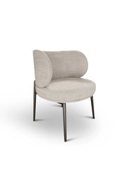 Ricardo eetkamerstoel taupe - The Grand Collection