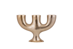 Jimbo Brass big aluminum candleholder 3 holders