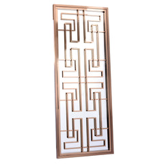 LABYRINTH Wall Mirror Rose Gold 85x220