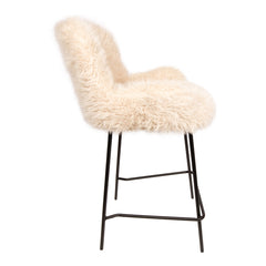 Leander Bar Chair Hair Beige