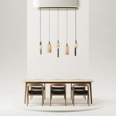 Portofino hanglamp 8-lichts deens ovaal - Ztahl