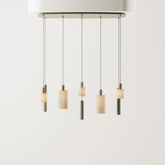 Portofino hanglamp 8-lichts deens ovaal - Ztahl