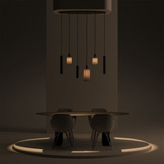 Portofino hanglamp 6-lichts ovaal - Ztahl