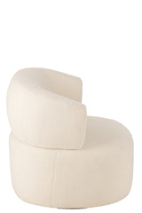 Lounge Seat Universe Foam/Fabric White