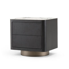 MADISON Side Table Charcoal Oak