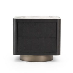 MADISON Side Table Charcoal Oak