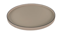 Matteo dienblad Etoupe ⌀45cm - The Grand Collection