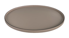 Matteo dienblad Etoupe ⌀67cm - The Grand Collection