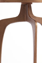 Side table S/2 38x54+41x63 cm PANO brown bronze