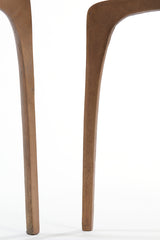 Side table S/2 38x54+41x63 cm PANO brown bronze