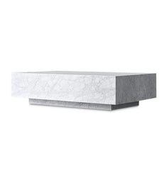 PIENO CARRARA  Coffee Table White Rectangular