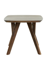 Side table 50x50x42 cm QUENZA acacia wood