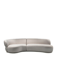 San Remo Sofa Arm Left 2,5 NatGrey