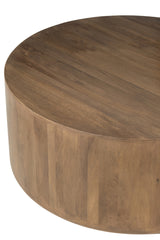 Set Of 2 Table Toge Mango Wood Brown