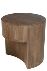 Set Of 2 Table Toge Mango Wood Brown