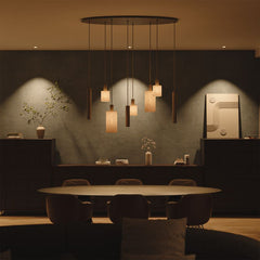 Portofino hanglamp 8-lichts ovaal - Ztahl