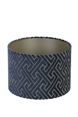 Shade cylinder 40-40-30 cm MAZE dark blue-taupe