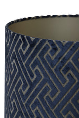 Shade cylinder 40-40-30 cm MAZE dark blue-taupe