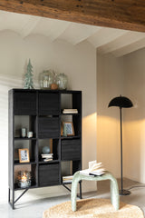 Shelf Mode Mango Wood/Mdf Black