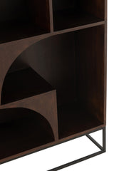 Shelf Mode Mango Wood/Mdf Brown