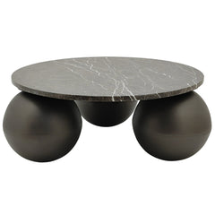 Skippy coffee table brown marble