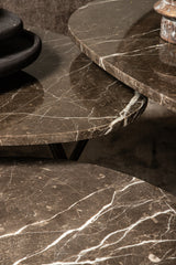 Skippy coffee table brown marble