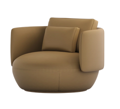 Dante fauteuil leder - The Grand Collection