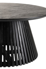 Table Teak Wood Black