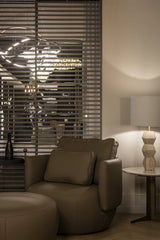 Dante fauteuil leder - The Grand Collection