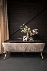 Thor dining bench Aphrodite Mocca 7