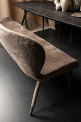 Thor dining bench Aphrodite Mocca 7