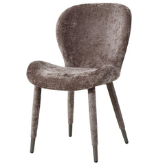 Thor mocca diningchair aphrodite fabric leg