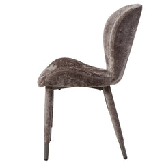 Thor mocca diningchair aphrodite fabric leg