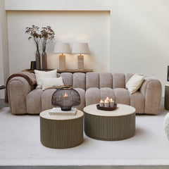 Vicenza Lounge Sofa 3,5S Natural