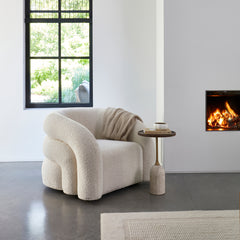 Vittorio Swivel AC White Sand