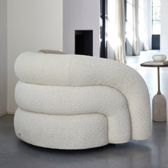 Vittorio Swivel AC White Sand