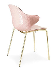 Saint Tropez stoel roze - Calligaris