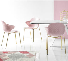 Saint Tropez stoel roze - Calligaris