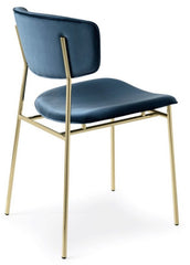 Fifties stoel goud velvet - Calligaris